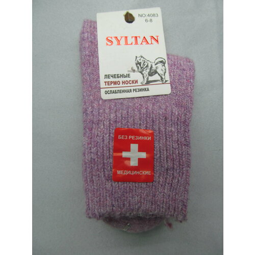 Термоноски Syltan, размер 6-8 лет, фиолетовый