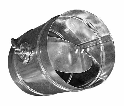 Воздушный клапан Zilon ZSK-R 100 для круглых воздуховодов