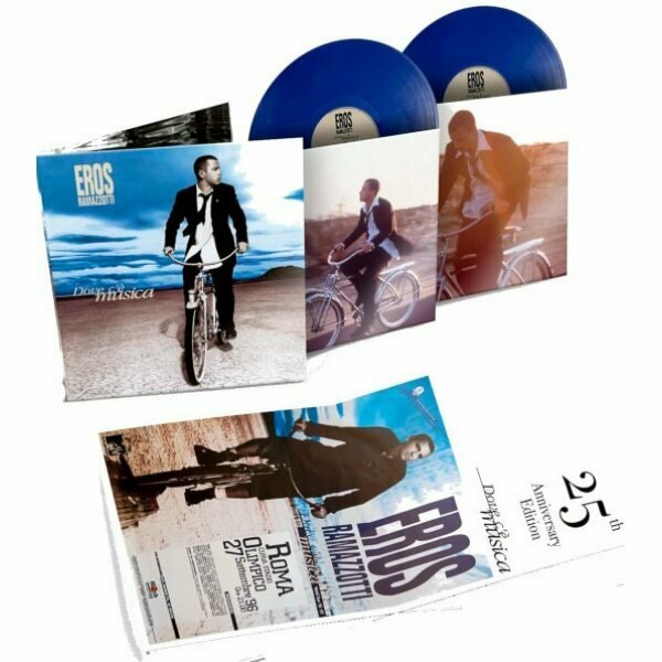 Виниловая пластинка Ramazzotti, Eros, Dove C'E Musica (25Th Anniversary) (0194399031216) Sony Music - фото №3