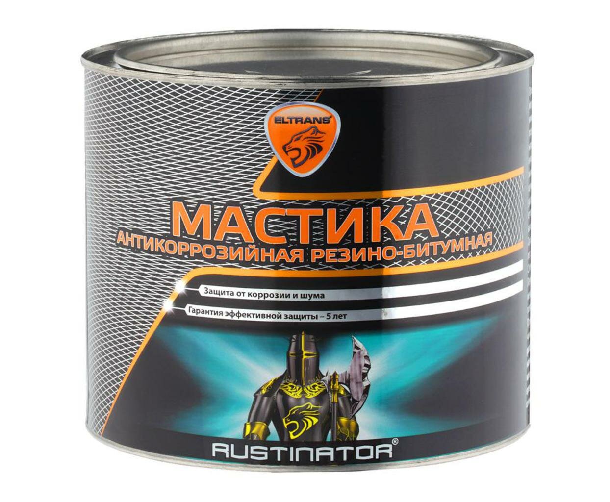 фото Антикор для наружных поверхностей мастика резинобитумная 2.3кг БПМ-3 элтранс