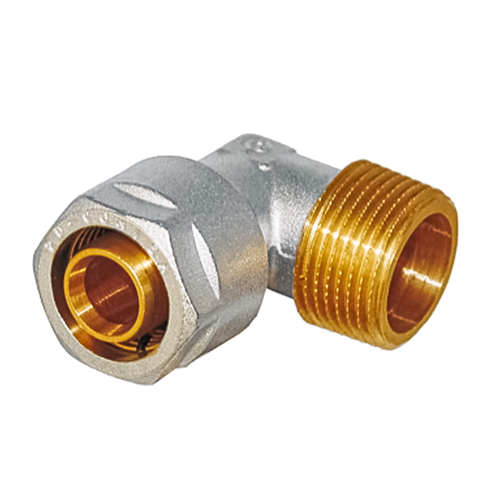 Уголок винтовой с НР 26х1