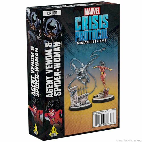 Настольная игра MARVEL CRISIS PROTOCOL AGENT VENOM & SPIDER-WOMAN EN