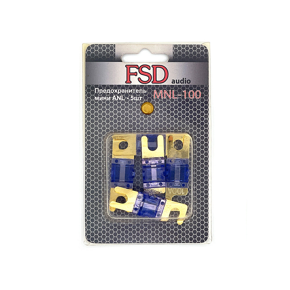 Предохранитель FSD audio MNL-100 мини ANL 5 шт