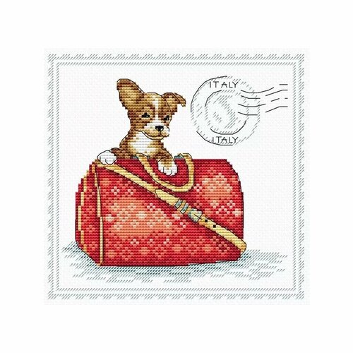 Мой верный друг. италия, набор для вышивания
