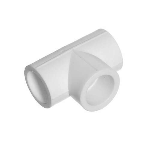 Тройник 40 мм полипропиленовый PPR белый Dizayn