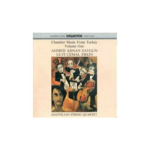 AUDIO CD SAYGUN, A.A: String Quartet No. 1 / ERKIN, U.C: String Quartet (Chamber Music From Turkey, Vol. 1) (Anatolian Quartet) rey turkey scenes from turkey saygun meditations on men 1