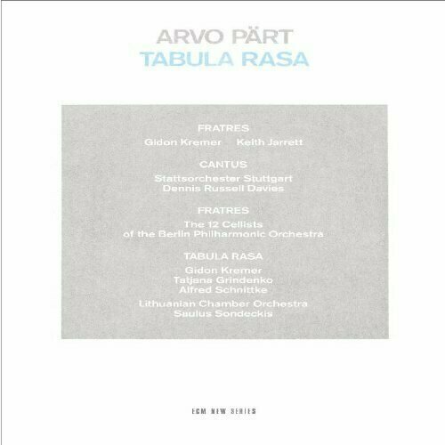 AUDIO CD Part - Tabula Rasa (Deluxe Re-issue). 1 CD