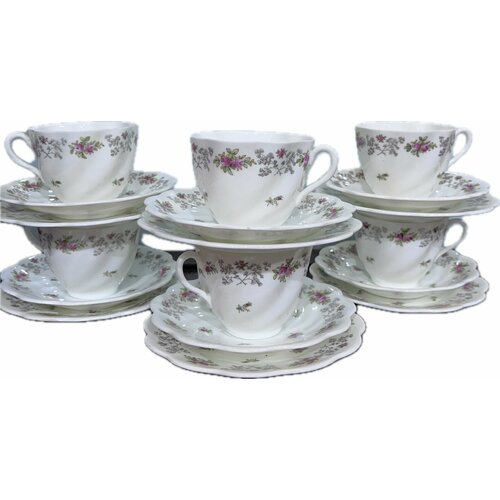 Набор чайный Coalport, Англия, 1940-е - 1960-е годы