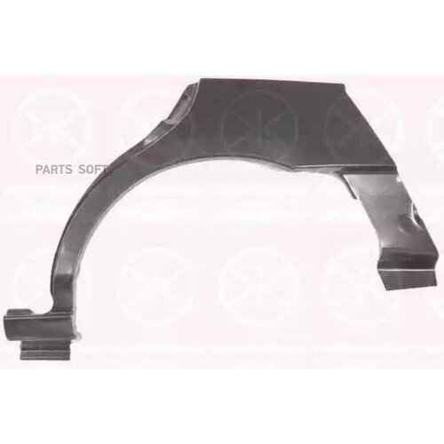 KLOKKERHOLM 3471581 Арка заднего крыла левая