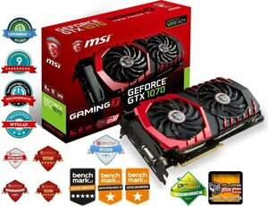 MSI GeForce GTX 1070 GAMING X 8GB