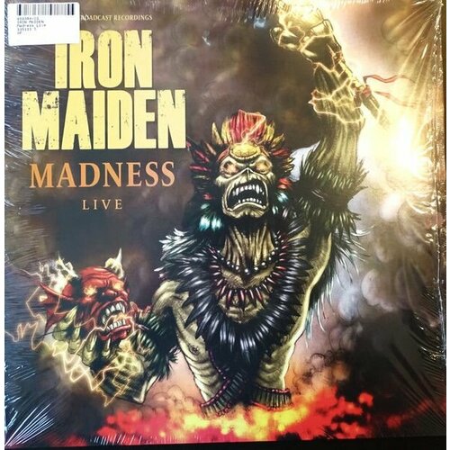 Виниловая пластинка Iron Maiden - Madness Live iron maiden the number of the beast lp спрей для очистки lp с микрофиброй 250мл набор