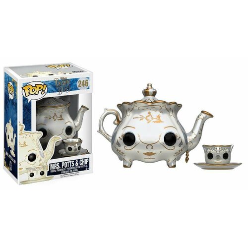 Funko Pop Disney Beauty and the Beast Mrs Potts and Chip фигурка funko pop beauty and the beast beast with curls