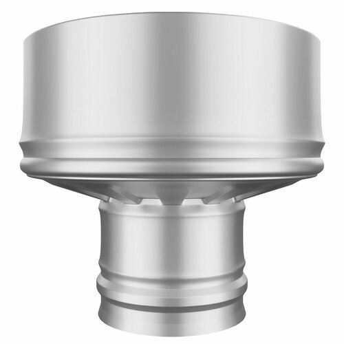 Адаптер котла стартовый Flue Line d210х150 мм 0,5 мм + 0,8 мм (конденсат)