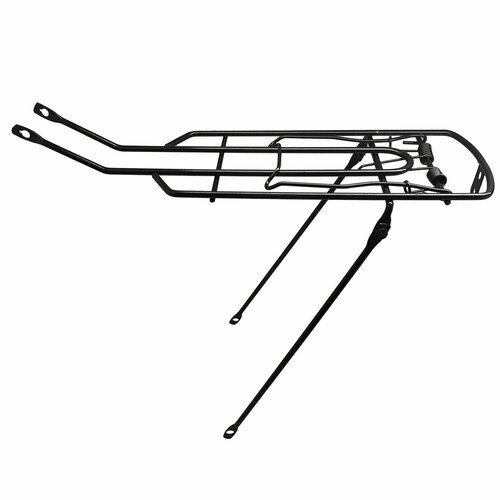 Тайваньские производители Багажник CD-038, сталь, 26, одинарная стойка, с пруж, чёр.