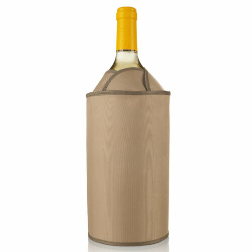 Охладительная рубашка для вина Тюльпан коричневая Vacu Vin