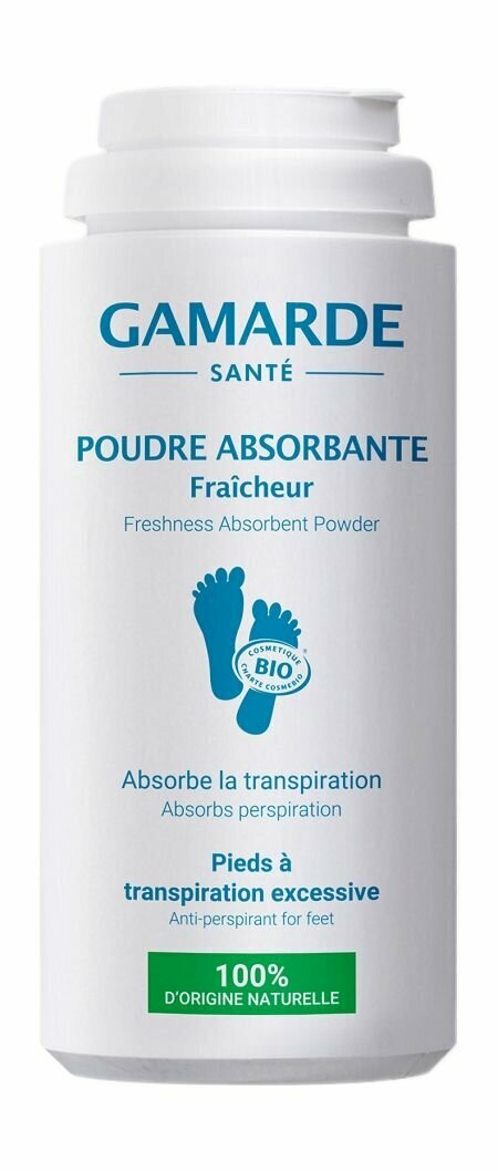 Абсорбирующая пудра для ног / Gamarde Poudre Absorbante