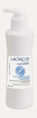 Изображение товара LACTACYD Гель для ежедневной интимной гигиены Lactacyd Pharma Moisturizing увлажняющий, 250 мл