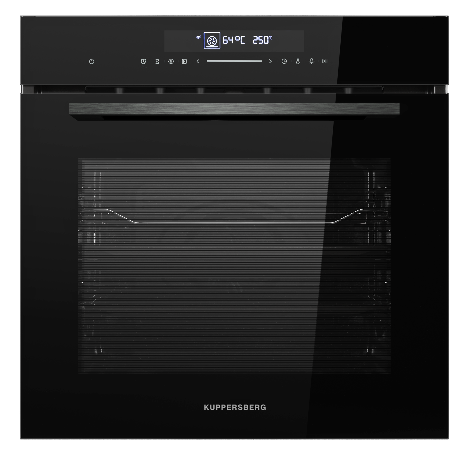 фото Духовой шкаф встраиваемый электрический Kuppersberg HT 613 Black (модификация 2023 года)