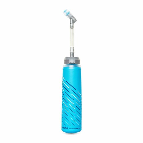 фото Бутылка спортивная с трубкой hydrapak ultraflask speed 500 мл голубая