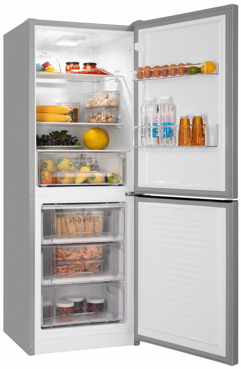 Двухкамерный холодильник NordFrost NRB 131 S - фотография № 3