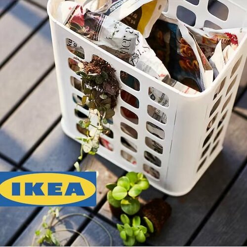 Контейнер (ведро) для мусора и хранения икеа варьера (IKEA VARIERA)