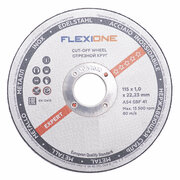 Отрезной круг металл/нержавейка A54 SBF 41, Ø 115х1,0х22,23 мм, Flexione Expert (3 штуки)