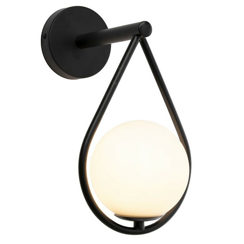 фото Бра Lamplandia L1519 ARIZA BLACK, G9*макс 5Вт