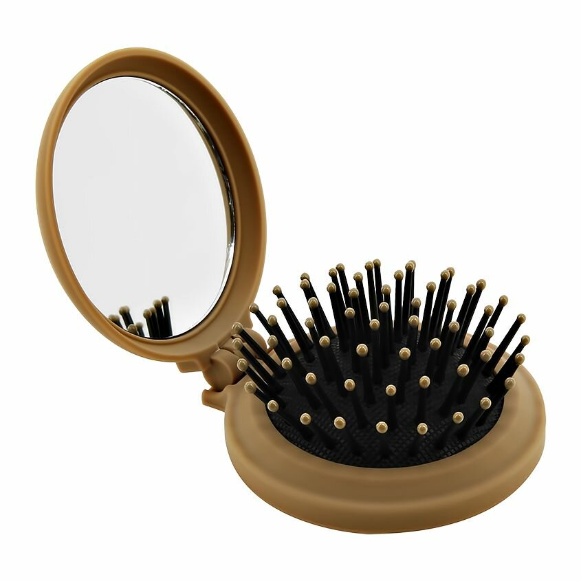 Расческа для волос с зеркалом LADY PINK