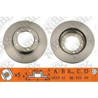 Перед заказом напишите нам ВИН код , мы проверим на применимость к вашему авто! Диск тормозной  ...