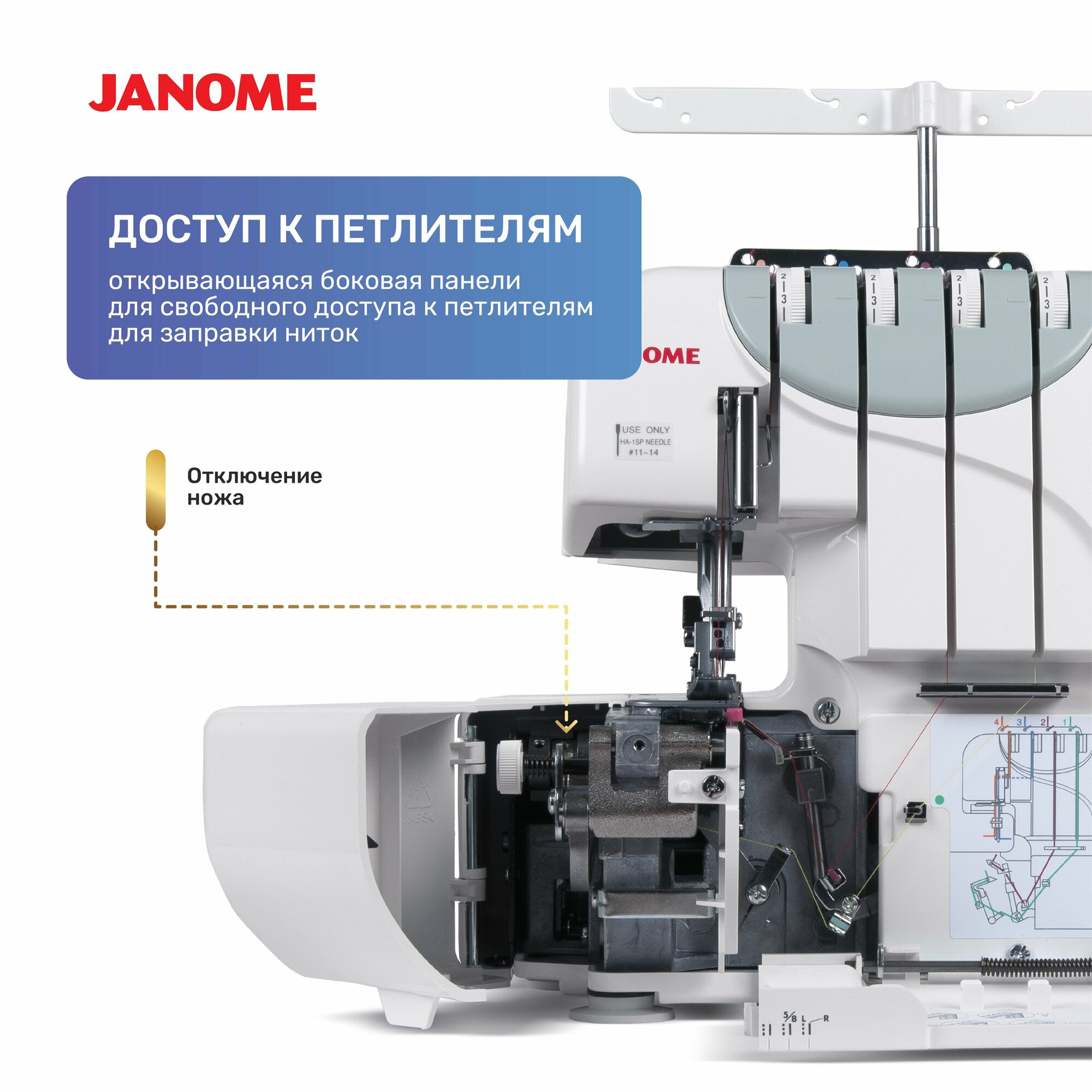 Швейная машина Janome - фото №20