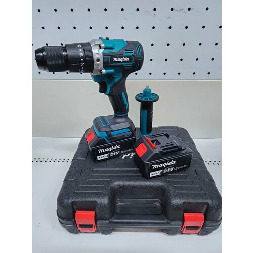 Аккумуляторная дрель-шуруповерт с ударом Magida JL-M-1 21В 4Ач 705000₽