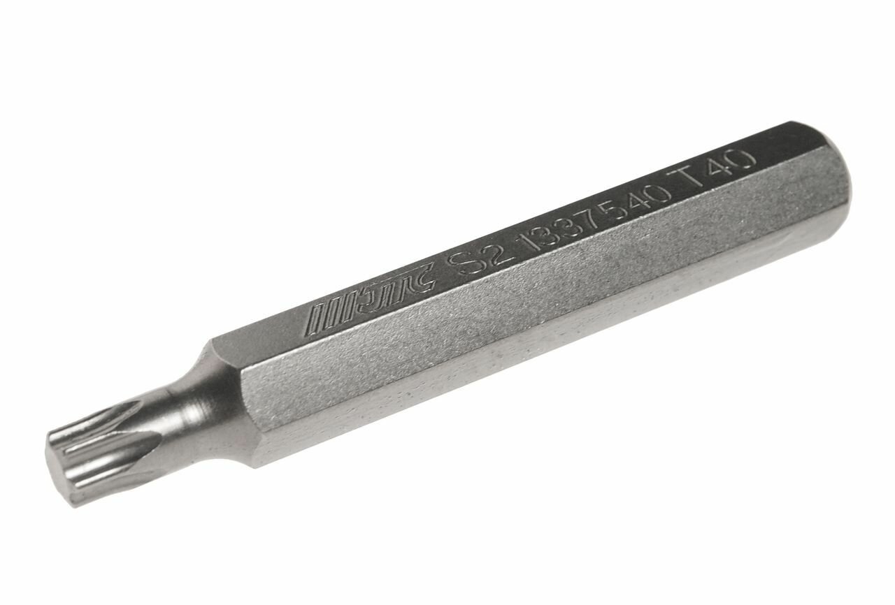 Бита 10мм TORX удлиненная T40х75мм S2 JTC-1337540