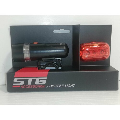 Комплект фонарей для велосипеда/самоката STG