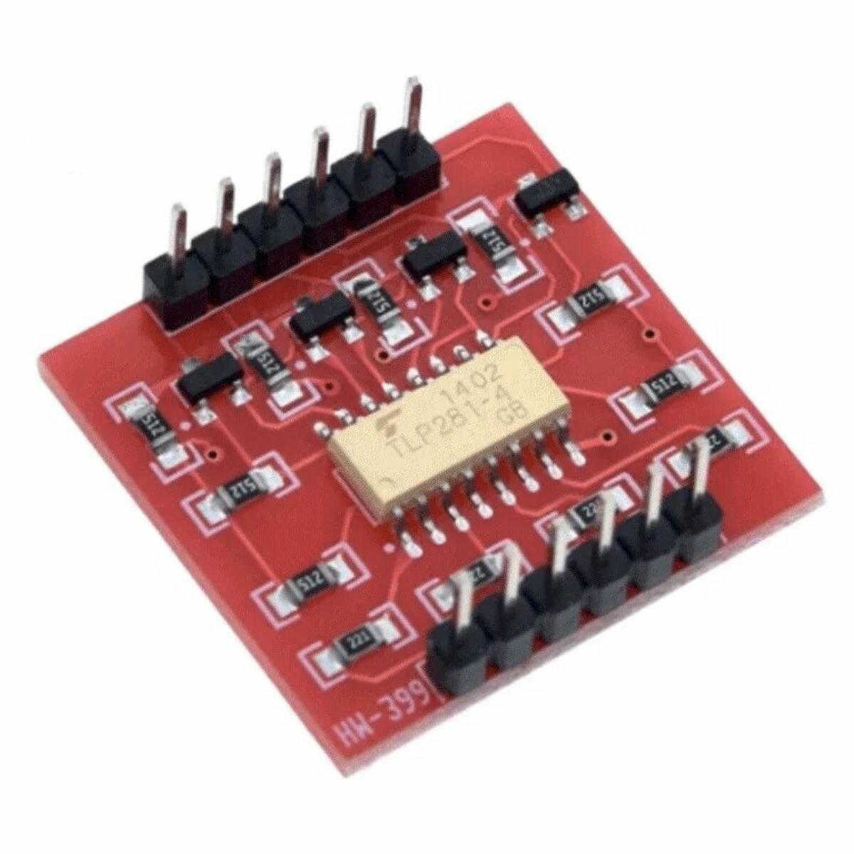 4-канальный оптоизолятор TLP281, IC-модуль для платы расширения Arduino