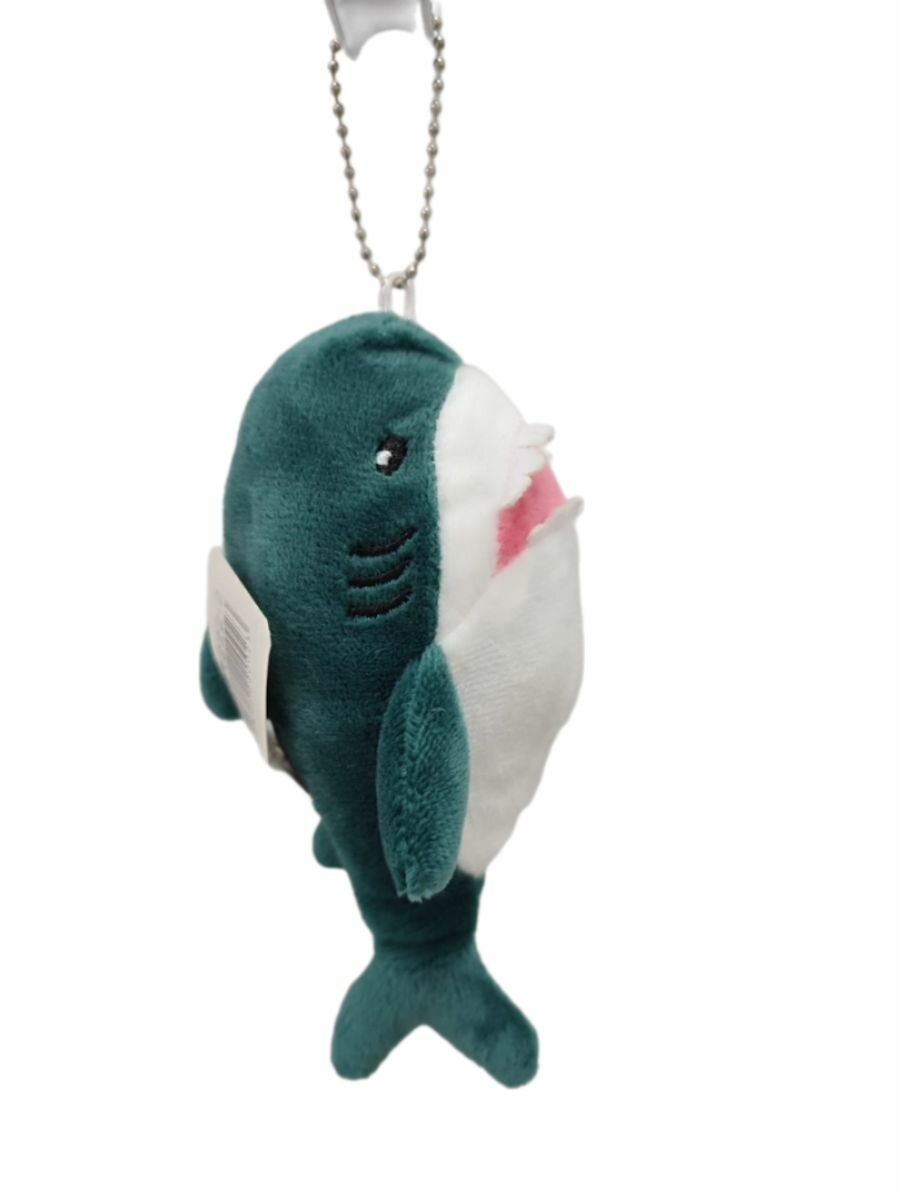Мягкая игрушка брелок акула
