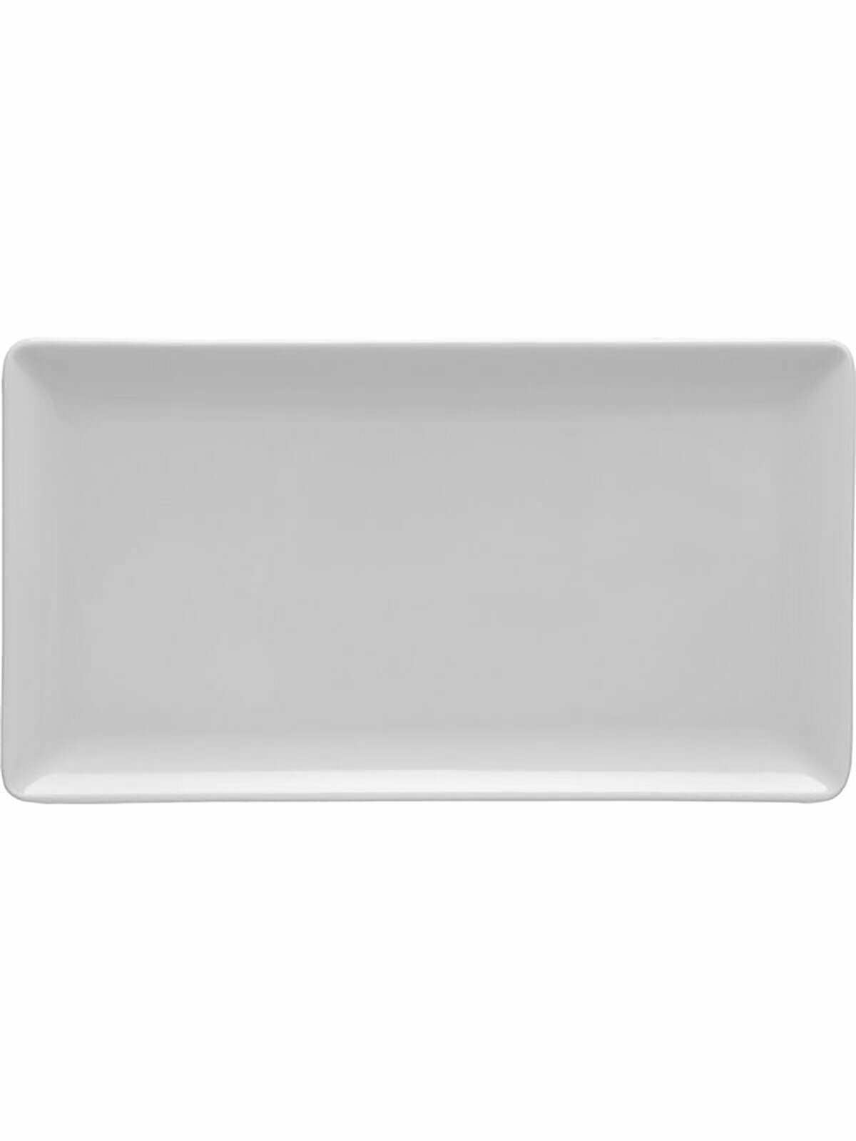 фото Блюдо прямоугольное Lubiana San Marino фарфоровое 24x13 см