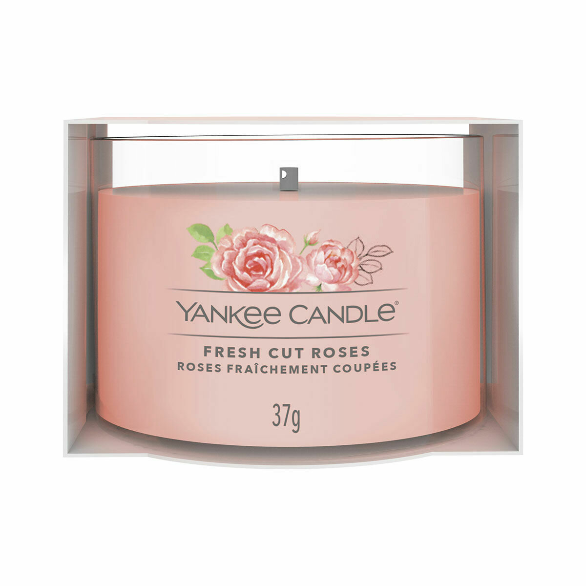 Свеча-мини Свежесрезанные розы Fresh Cut Roses 37 гр / 10часов