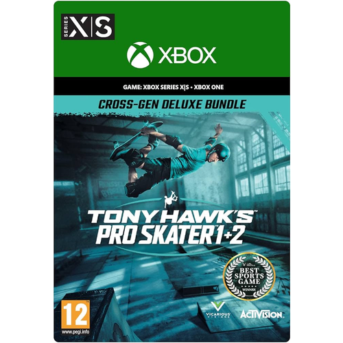 Игра Tony Hawk's Pro Skater 1 + 2 - Набор 'Два поколения' Deluxe для Xbox One/Series X|S, Русский язык, электронный ключ Аргентина