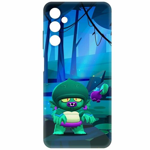 Чехол-накладка Krutoff Soft Case Brawl Stars - Болотный Джин для Samsung Galaxy A05s черный