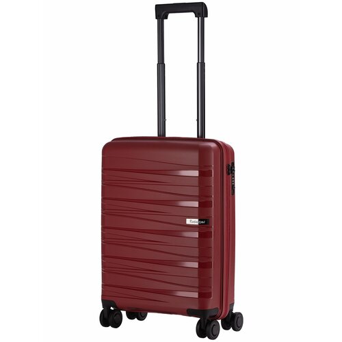 Чемодан Robinzon Corsica, 35 л, размер S, красный чемодан robinzon corsica 38 л размер s черный