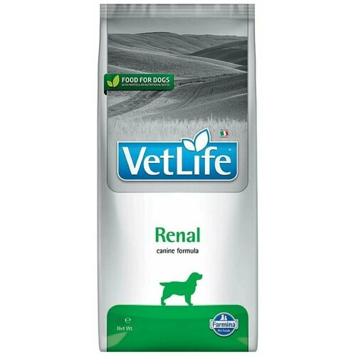 Корм для собак Farmina Vet Life Renal, при заболеваниях почек 1 уп. х 1 шт. х 12000 г