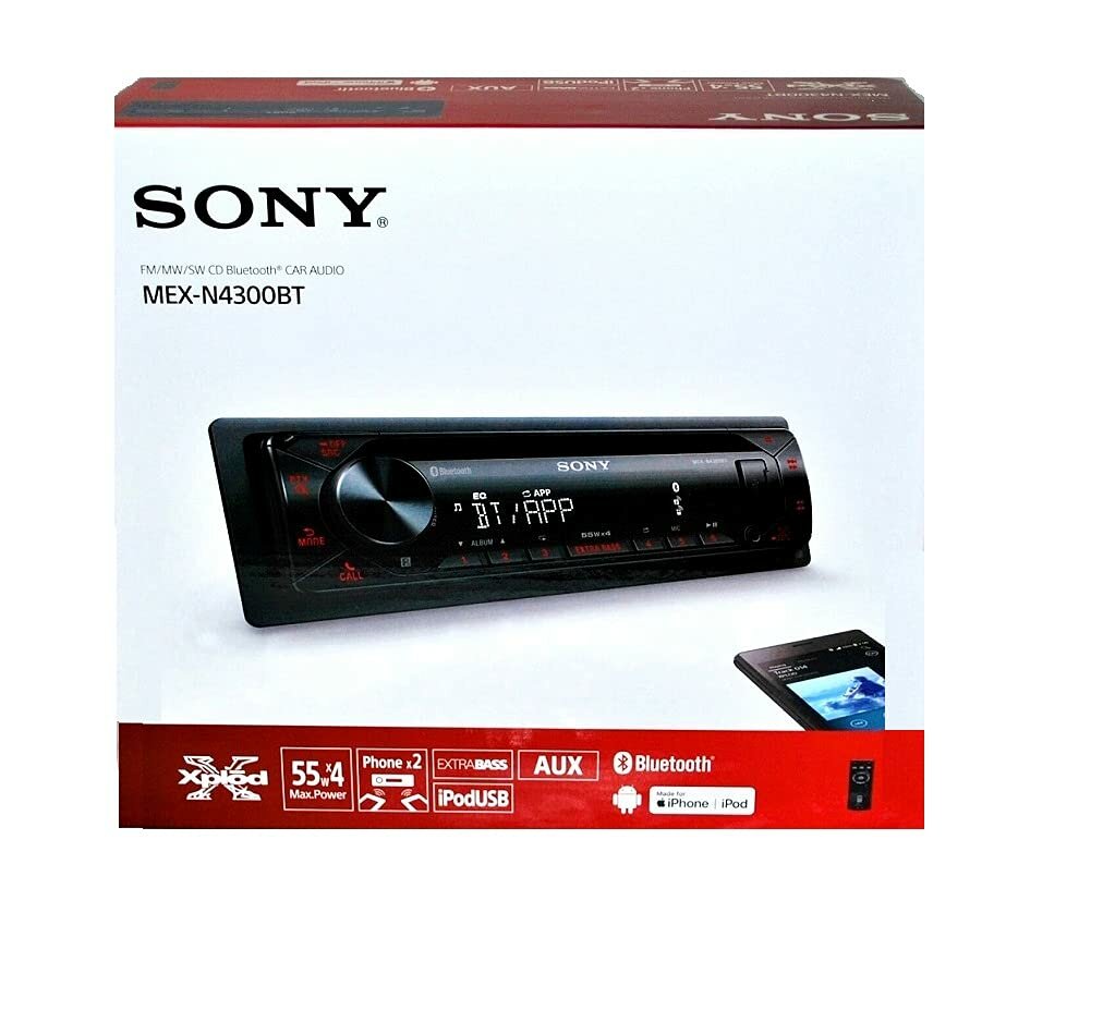 Автомагнитола Sony MEX-N4300BT - фото №6