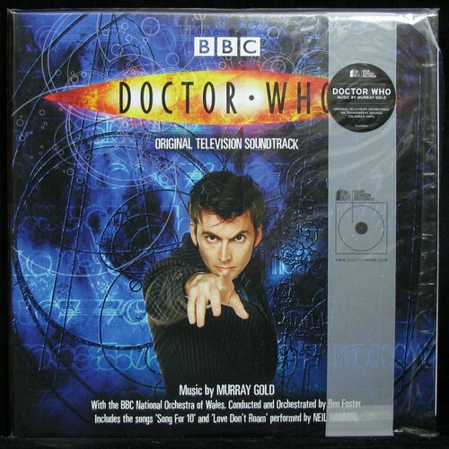 Виниловая пластинка Silva Screen Murray Gold / Neil Hannon – Doctor Who - Original Television Soundtrack (2LP, coloured vinyl, + obi)