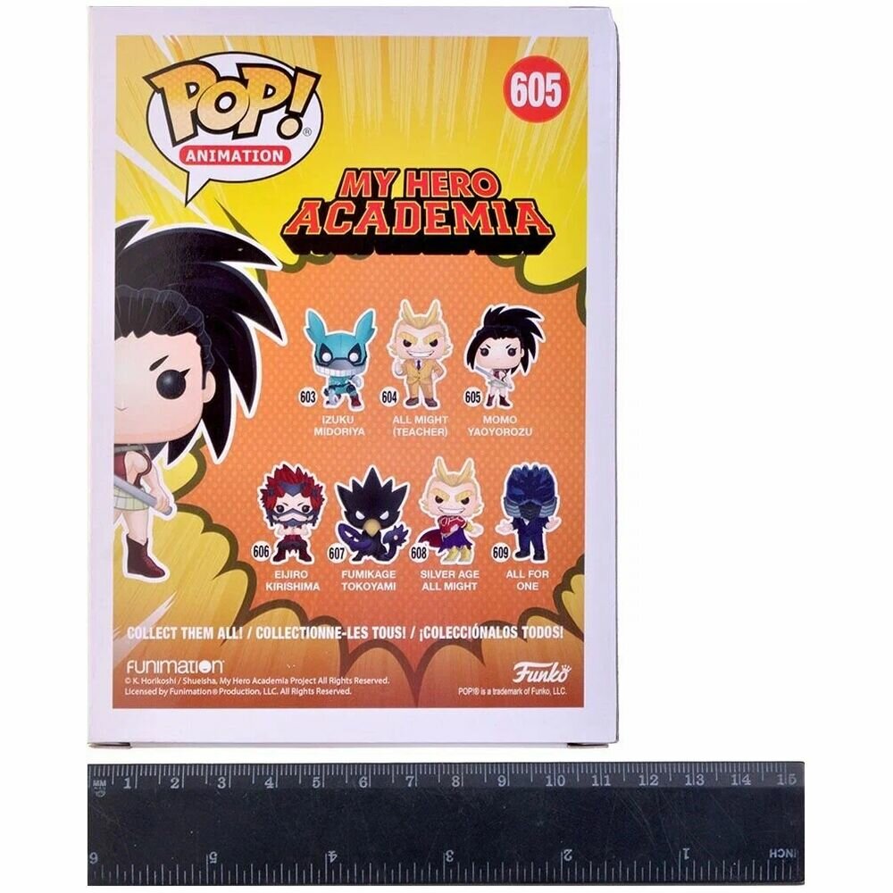 Фигурка Funko POP! Моя геройская академия: Момо Яоёродзу - фото №9