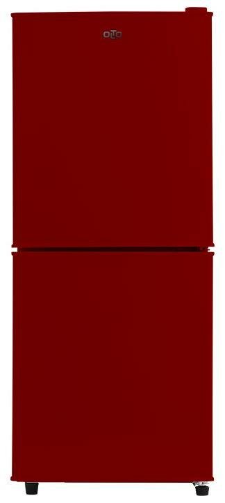 Холодильник OLTO RF-140C двухкамерный, объем 138 л, красный