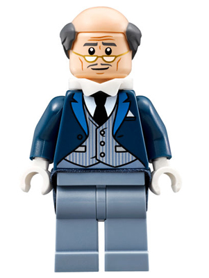 Минифигурка Lego The LEGO Batman Movie Alfred Pennyworth sh313 used