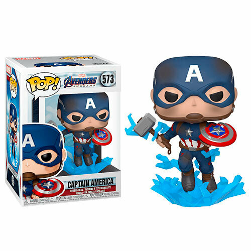 Фигурка Funko POP! Капитан Америка с мьёльниром (Captain America) #573