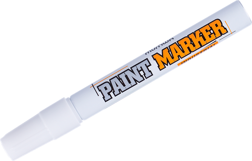 Маркер-краска MunHwa белый 4мм нитро-основа IPM-05 - фото №9