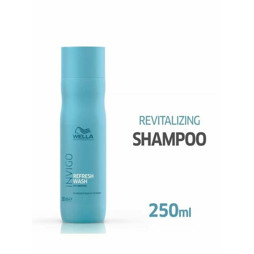 Wella Professionals, Оживляющий шампунь для волос Refresh Wash, 250 мл