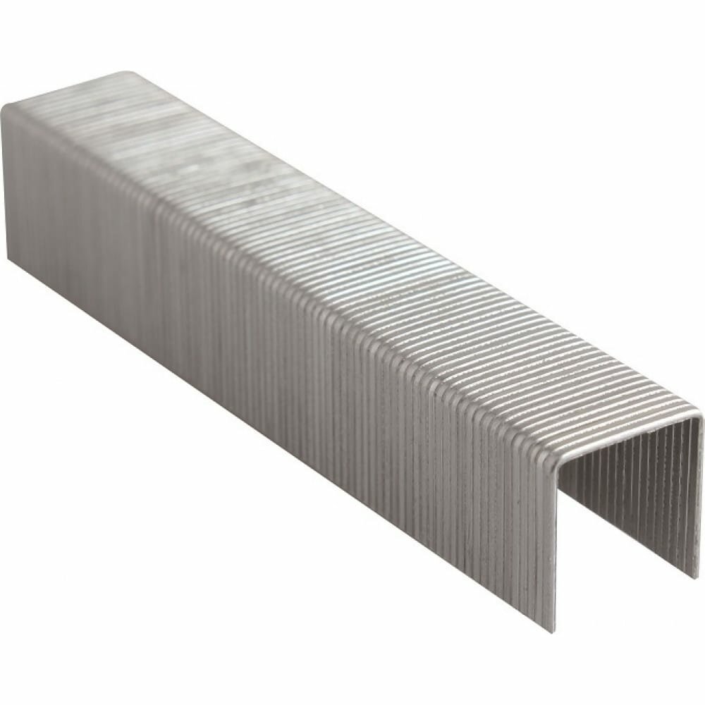 Скобы для степлера тип J, 6мм, 11,3мм, 1000шт. Hoegert Technik - фото №4